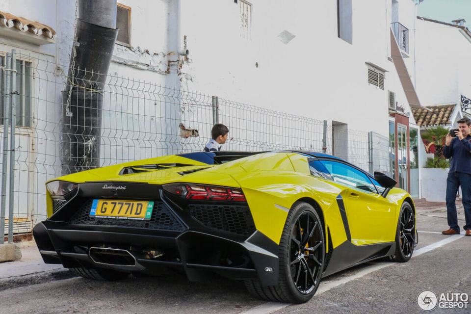 2014AventadorLP720-4 50 Anniversario Roadster