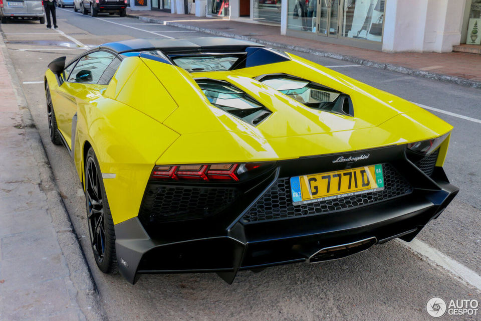 2014AventadorLP720-4 50 Anniversario Roadster