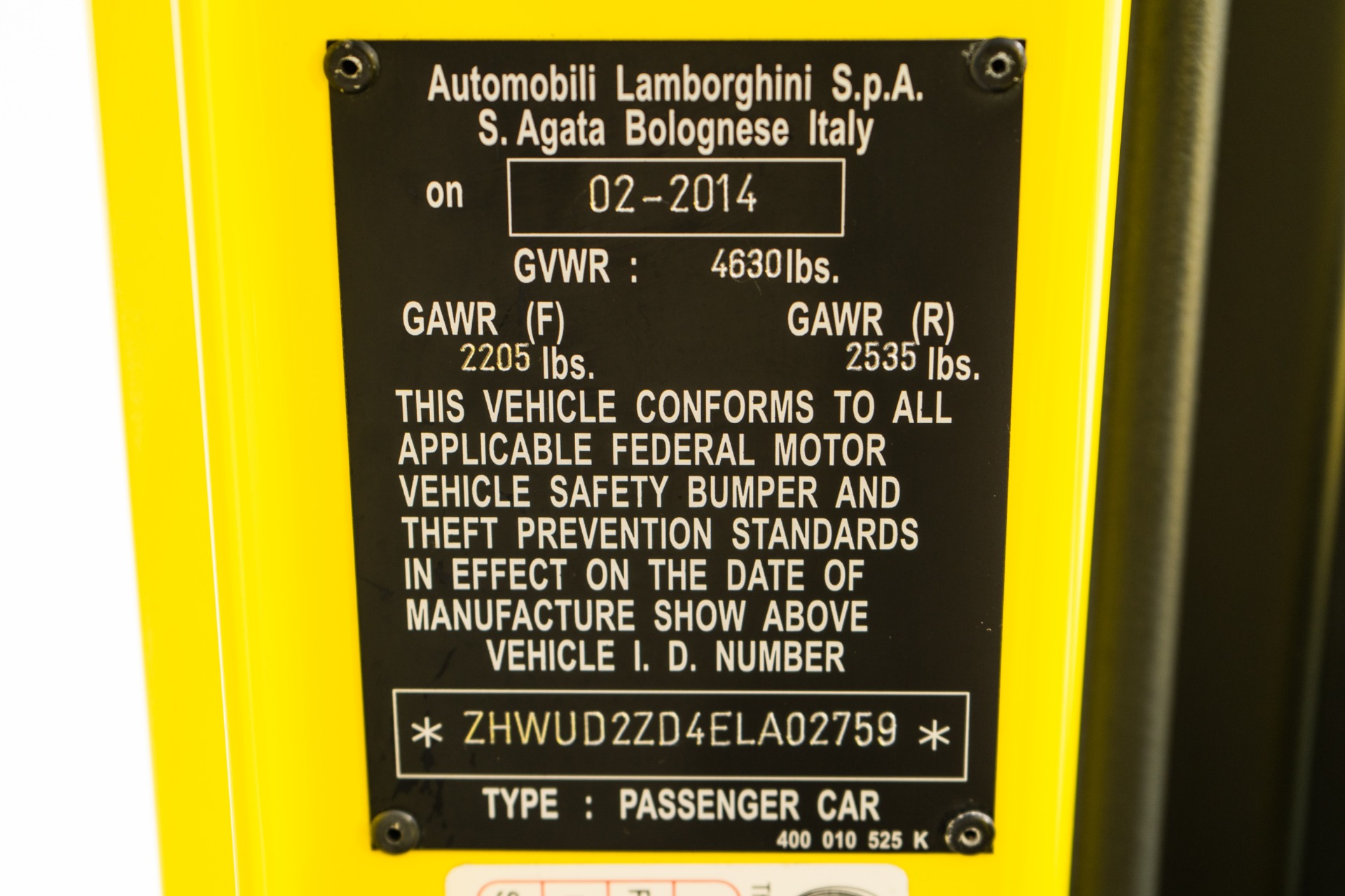 2014AventadorLP720-4 50 Anniversario