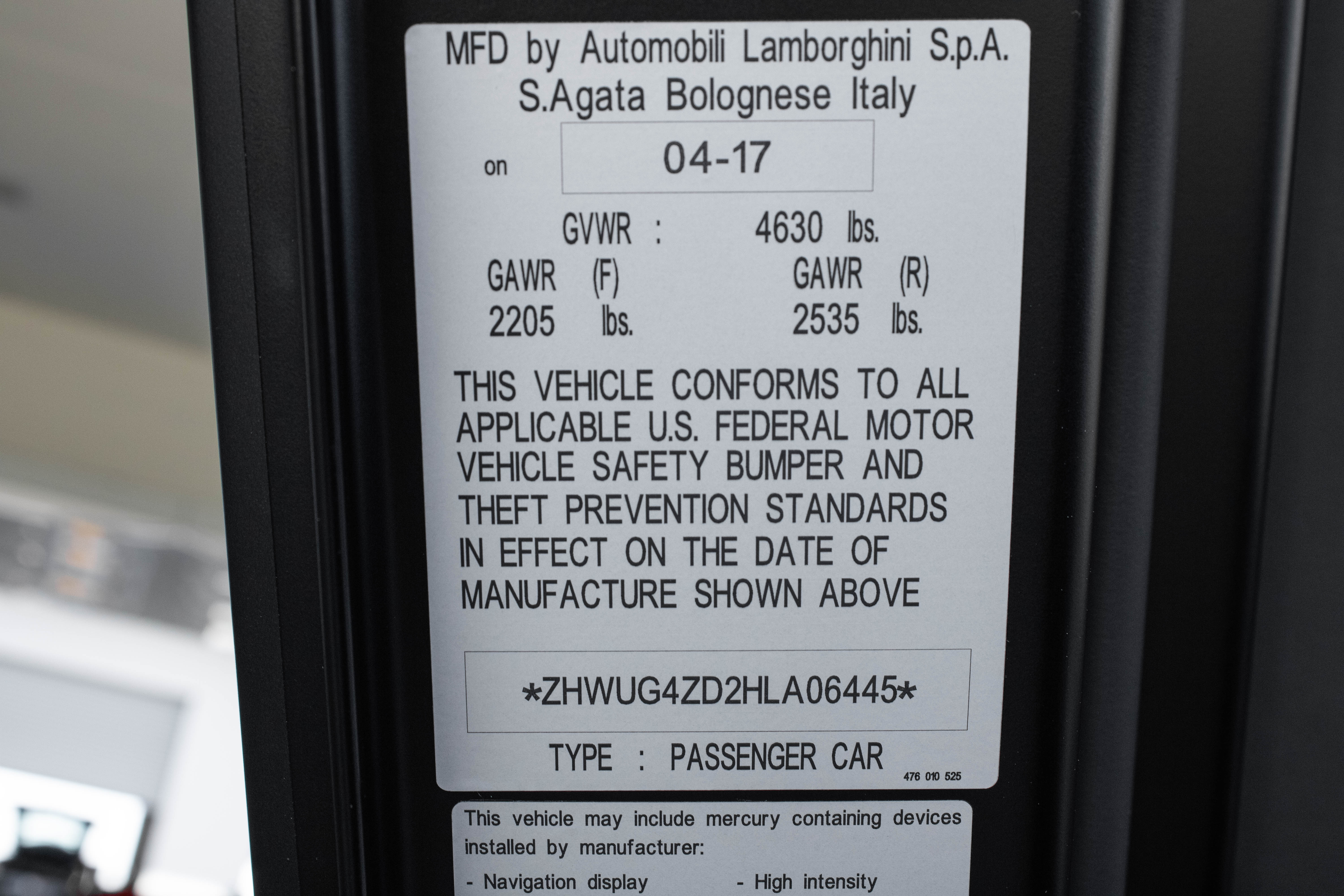 2018AventadorLP740-4 S
