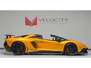 2016AventadorLP750-4 SV Roadster