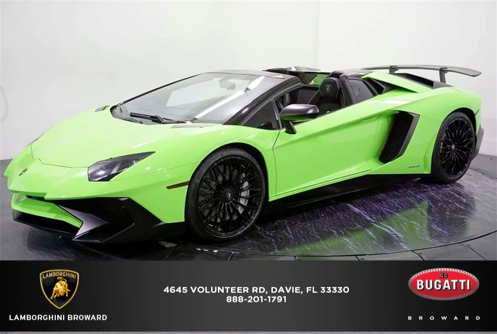 2016AventadorLP750-4 SV Roadster