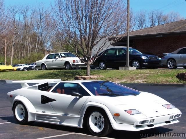 Detail on 1983 Lamborghini Countach LP500 S ZA9C00500DLA12596