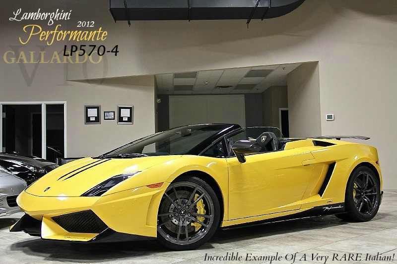 2012GallardoLP570-4 Spyder Performante