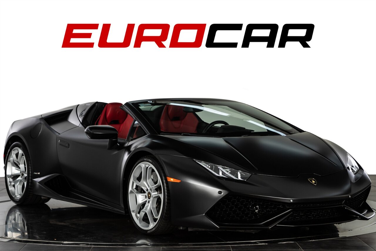 2016HuracanLP610-4 Spyder