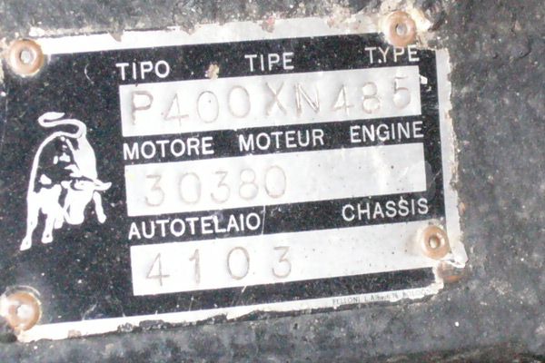 1969MiuraP400 S