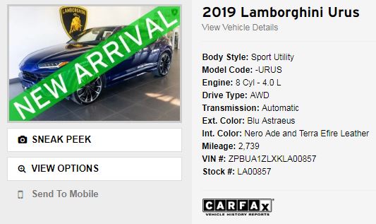2019Urus