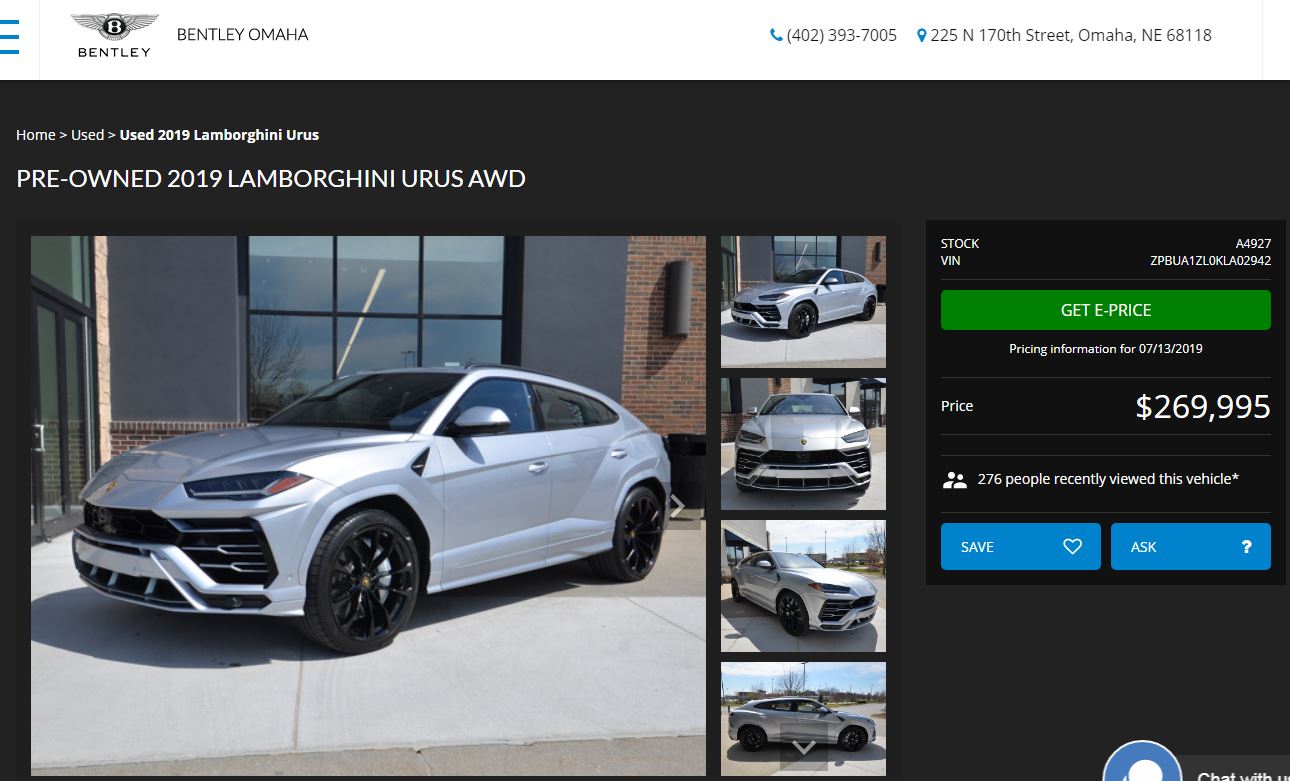 2019Urus